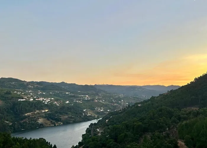 River View Vineyard In Douro Valley